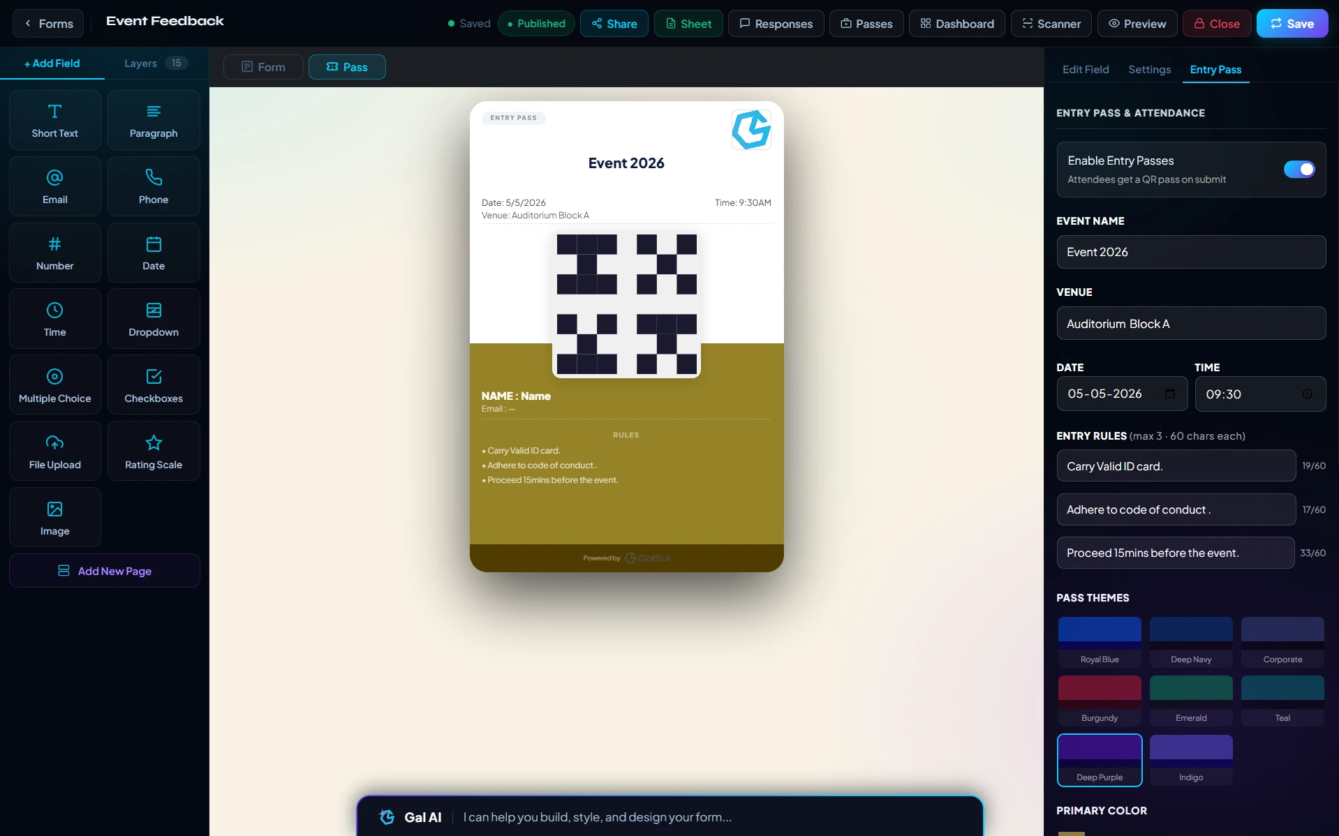 Pass Editor