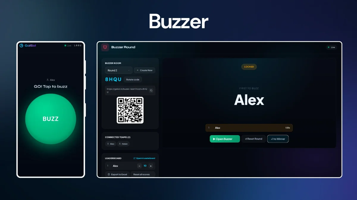 Event Assets — buzzer