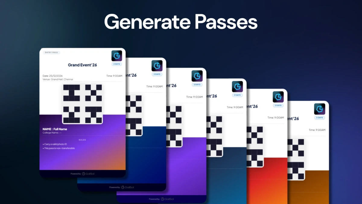 GS Form — passes